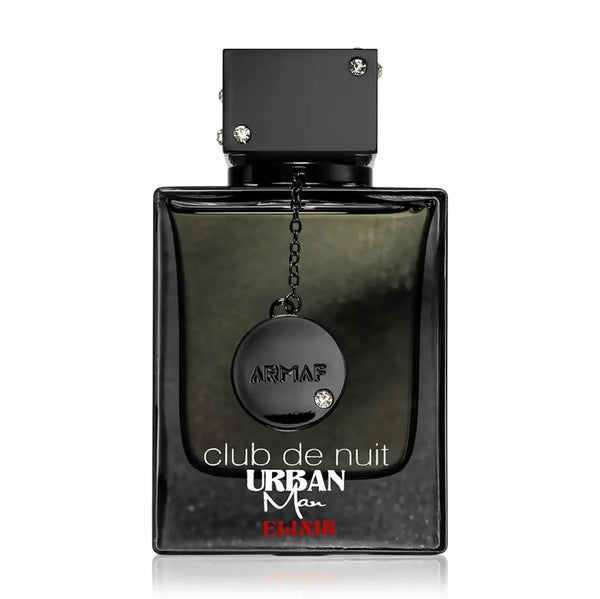 Armaf Club De Nuit Urban Man Elixir EDP 3.6oz – Bold Woody Amber Cologne, Gift for Halloween, Thanksgiving & Christmas