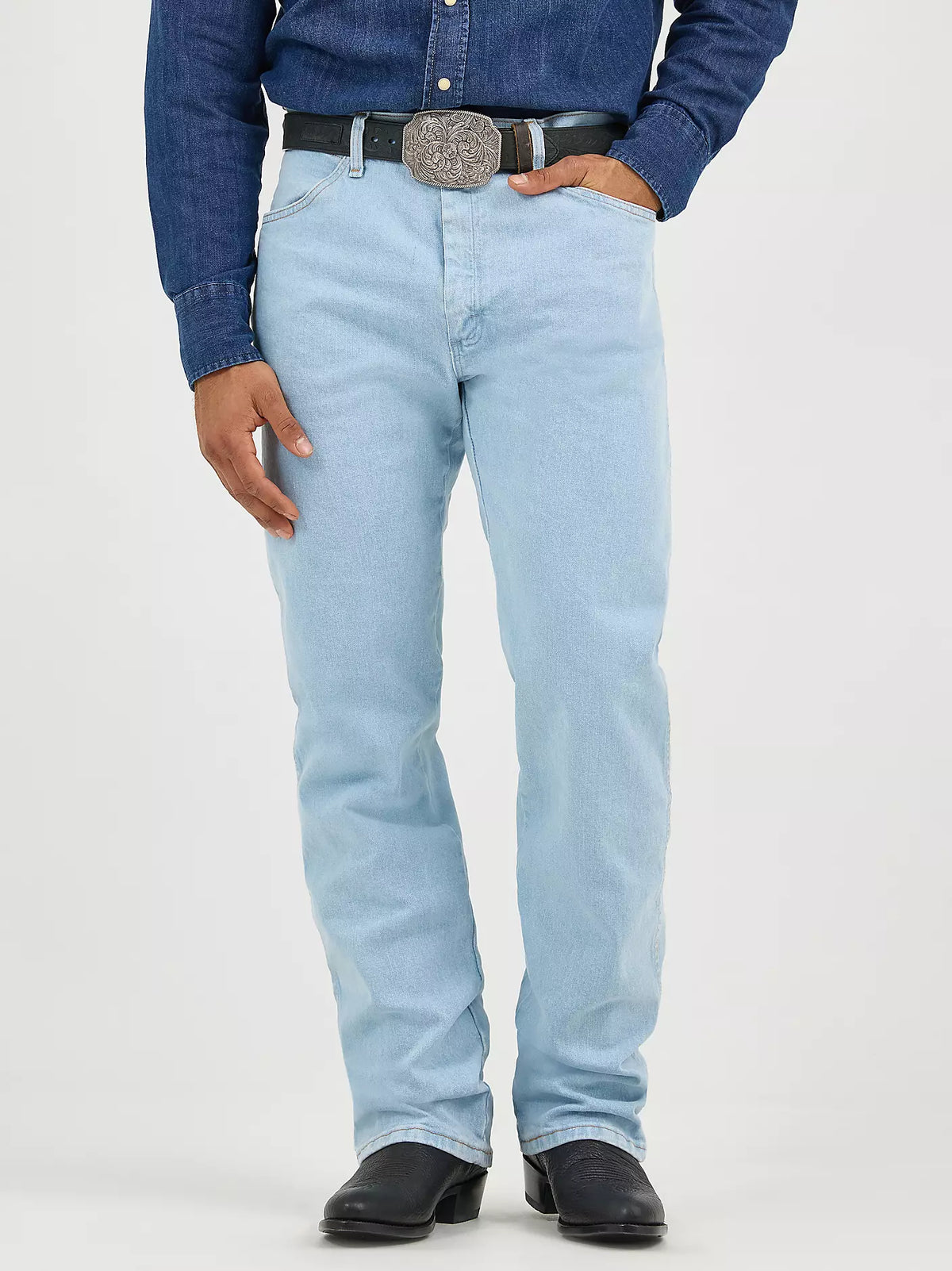 Wrangler - Men's Cowboy Cut® Active Flex  Original Fit Jeans - 1013MAFGH
