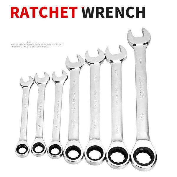 Automatic Ratchet Wrench Set Quick Release Combination Tool
