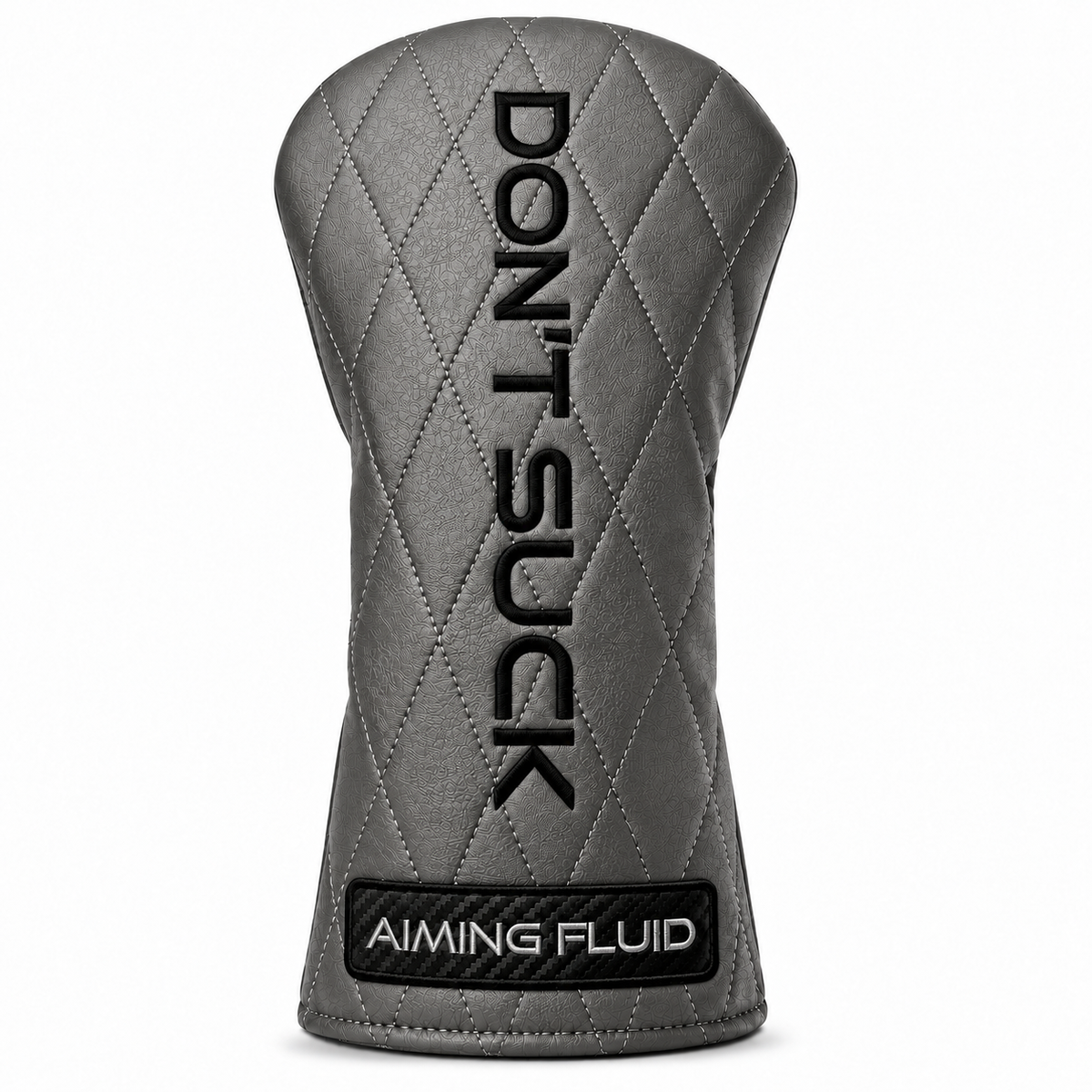 DON'T SUCK™ Reserve — Smoke Driver Headcover (Gunmetal, 460cc)