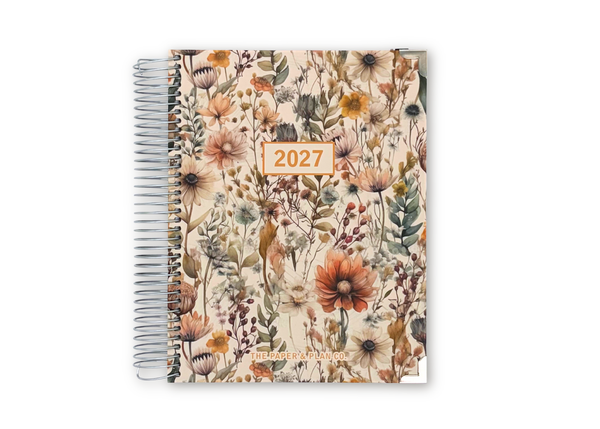 2027 Wildflower Daily Planner