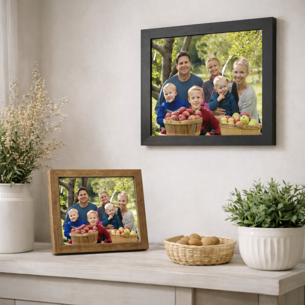 Custom Photo Framing – Upload Your Photo – Professionally Printed & Framed