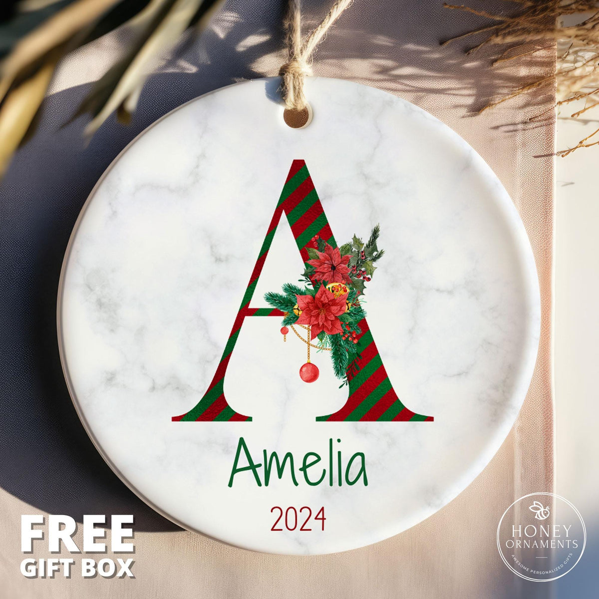 Family Christmas Ornament - Personalized Name Ornaments