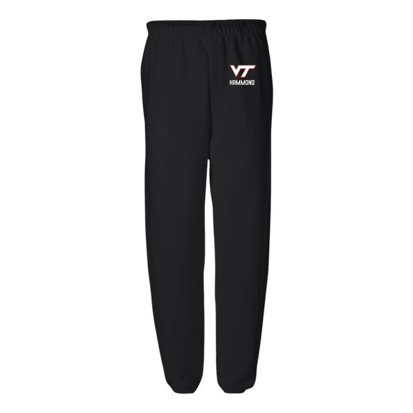 Virginia Tech Basketball (M) Black Sweatpants - #3 Ben Hammond